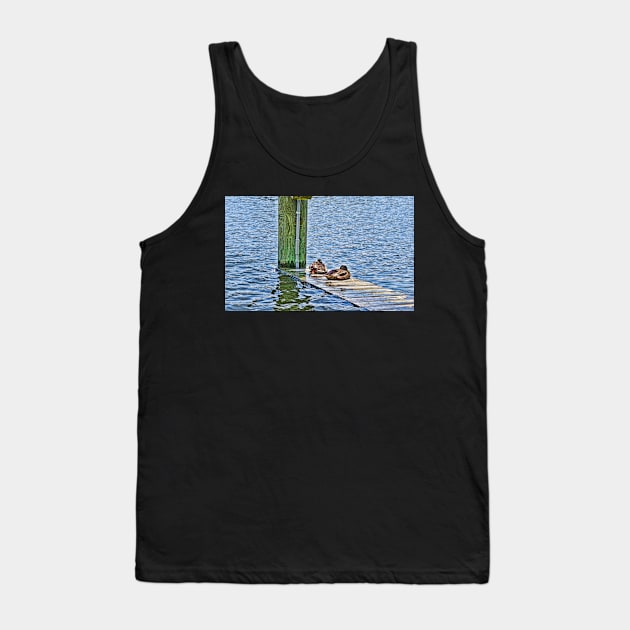 High Tide Tank Top by EileenMcVey